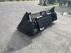 Mini Hydraulic Excavator/skid Steer Loader Multipurpose Bucket/4in1 Bucket, 72in