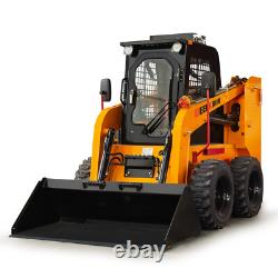 Mini Skid Steer Loader Wheel Cab, 3.8 Ton, 50HP Diesel Engine, 37 kW, EPA LS
