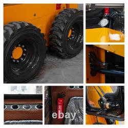 Mini Skid Steer Loader Wheel Cab, 3.8 Ton, 50HP Diesel Engine, 37 kW, EPA LS