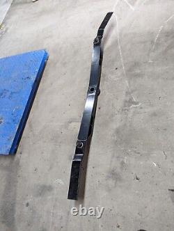 Mower king, wolverine 6' skid steer brush hog blade Carrier bar parts w blades