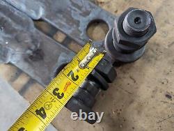 Mower king, wolverine 6' skid steer brush hog blades and Bolts 4X15