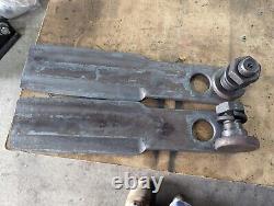 Mower king, wolverine 6' skid steer brush hog blades and Bolts 4X15