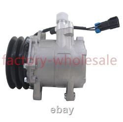 NEW AC A/C Compressor For Bobcat Skid Steer 773 863 864 873 883 963 A220 A300