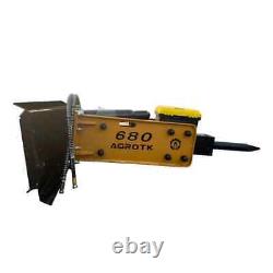 NEW Agrotk SSHH680 680 Hydraulic Concrete Breaker Skid Steer Attachment WE SHIP