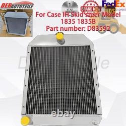 NEW D83592 Radiator for Case Skid Steer Loader Model 1835 1835B Replaces 219750