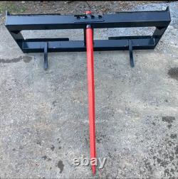 NEW Heavy Duty KIVEL (USA Made) Hay Bale Spear for Skid Steer/Tractor-39 Spear
