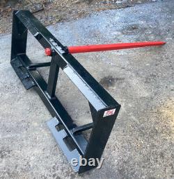 NEW Heavy Duty KIVEL (USA Made) Hay Bale Spear for Skid Steer/Tractor-39 Spear