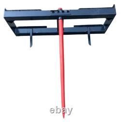 NEW Heavy Duty KIVEL (USA Made) Hay Bale Spear for Skid Steer/Tractor-39 Spear
