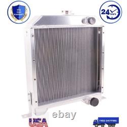 NEW Tractor Radiator 3-Row For Case 1840 1845C Diesel Motor Skid Steer Loaders