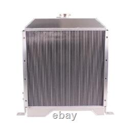 NEW Tractor Radiator 3-Row For Case 1840 1845C Diesel Motor Skid Steer Loaders