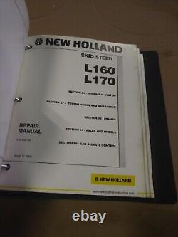 NH New Holland L160 L170 Skid Steer Service Repair Manual 01/2006