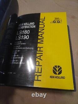 NH New Holland LS180 LS190 Skid Steer Service Repair Manual 2/00