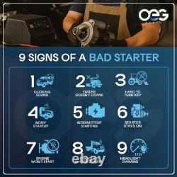 New 12V Starter Fits Caterpillar Skid Steer 2006-2010 9742809-166 S80429 MP10237