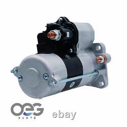 New 12V Starter Fits John Deere Skid Steer Loader 325 5030T 2000-2004 RE539696