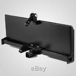 New 3 Point Attachment Adapter Skid Steer trailer hitch front loader Bobcat Des