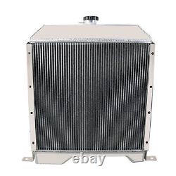 New 3-Rows Radiator For Case 1840 1845C Diesel Motor Skid Steer Loaders Tractor