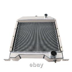 New 3-Rows Radiator For Case 1840 1845C Diesel Motor Skid Steer Loaders Tractor