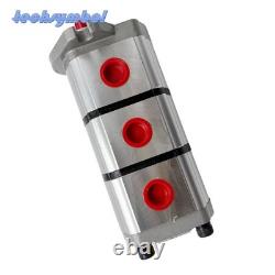 New 3-Section Hydraulic Pump PGP510888G3LP for AGT Skid Steer Loaders Gear Pump