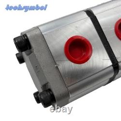 New 3-Section Hydraulic Pump PGP510888G3LP for AGT Skid Steer Loaders Gear Pump