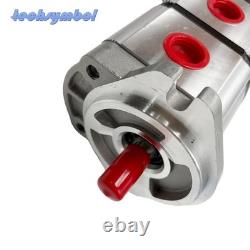 New 3-Section Hydraulic Pump PGP510888G3LP for AGT Skid Steer Loaders Gear Pump