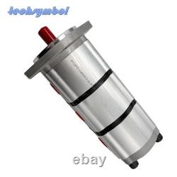 New 3-Section Hydraulic Pump PGP510888G3LP for AGT Skid Steer Loaders Gear Pump