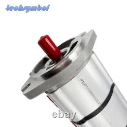 New 3-Section Hydraulic Pump PGP510888G3LP for AGT Skid Steer Loaders Gear Pump