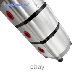 New 3-Section Hydraulic Pump PGP510888G3LP for AGT Skid Steer Loaders Gear Pump