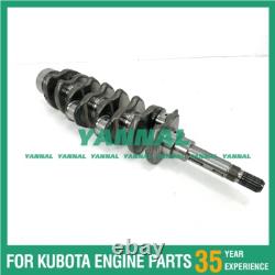 New 60mm New Crankshaft For Kubota V2203 V2403 Bobcat 753 763 773 Skid Steer