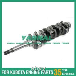 New 60mm New Crankshaft For Kubota V2203 V2403 Bobcat 753 763 773 Skid Steer