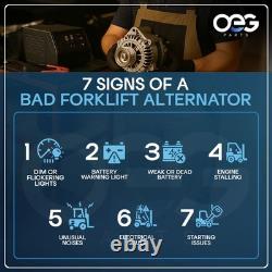 New Alternator Ford SKID STEER LOADER CL45 CL55 Tractor 1500 1700 1900 1910 2108