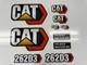 New Cat Catapillar 262d3 Heavy Equipment Decals Stickers Skid Steer 3m Vinyl