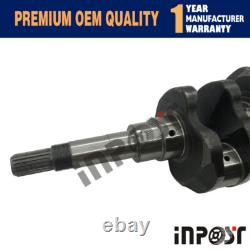 New Crankshaft for Kubota V2203 V2203-E Bobcat 753 763 773 Skid Steer 52mm 60mm