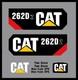 New Fits Caterpillar 262d2 Skid Steer Decal Kit -cat 262d Series 2 Decal Set