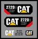 New Fits Caterpillar 272d2 272d 2 Xhp Skid Steer Decal Kit -cat Track Loader Set