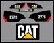 New Fits Caterpillar 277c High Skid Steer Decal Kit-aftermarket 277c Decal Kit