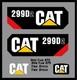 New Fits Caterpillar 299d2 299d 2 Decal Kit Skid Steer Loader Series 2 Decal Set