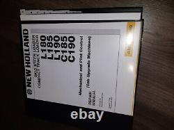 New Holland C185 C190 L180 L185 L190 Skid-Steer Compact Loader Service Manual