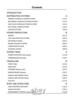 New Holland L180, L185, L190, C185, C190 Skid Steer Track Loader Service Manual