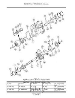 New Holland L180, L185, L190, C185, C190 Skid Steer Track Loader Service Manual