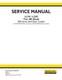 New Holland L218, L220 Tier 4b Skid Steer Loader Service Manual Repair Shop Book