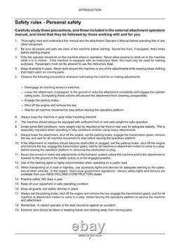 New Holland L221, L228, C227, C232, C237 Tier 4B Skid Steer Loader Service Manual