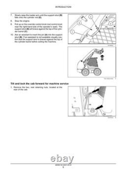 New Holland L221, L228, C227, C232, C237 Tier 4B Skid Steer Loader Service Manual