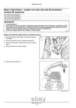 New Holland L221, L228, C227, C232, C237 Tier 4B Skid Steer Loader Service Manual