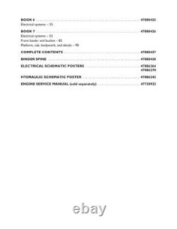 New Holland L221, L228, C227, C232 Tier 4B Skid Steer Track Loader Service Manual