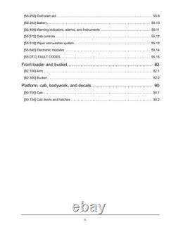 New Holland L221, L228, C227, C232 Tier 4B Skid Steer Track Loader Service Manual