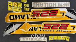 New Holland L225 Skid Steer Loader Decal