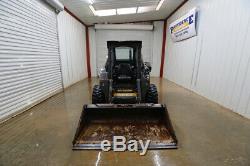 New Holland L225 Wheeled Skid Steer Loader, Open Rops, 57hp, High Flow, 2 Speed