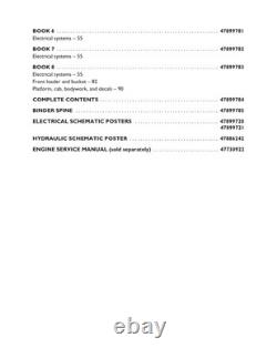 New Holland L230, C238 Tier 4B Skid Steer Compact Track Loader Service Manual