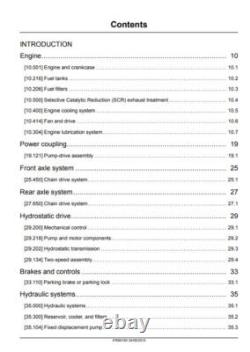New Holland L230 C238 Tier 4B Skid Steer Loader Service Manual 47685160 PDF/USB
