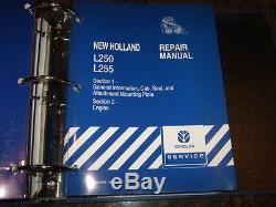 New Holland L250 L255 Skid Steer Loader Service Repair Shop & Maintenance Manual
